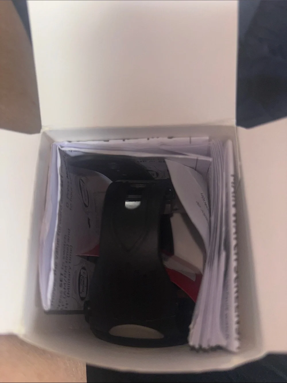 Medline Black Heart Rate Watch with Comfortable Silicone Band